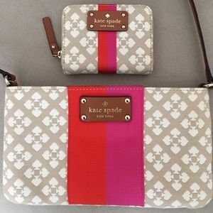 Kate Spade Presley Crossbody w/ Mini Neda Wallet